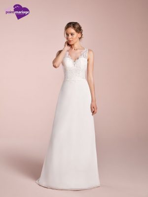 robe de mariée, robe de mariage, robe de mariée dentelle, robe de mariée fluide, robe bohème, robe neuve déstockage, Stock Mariage