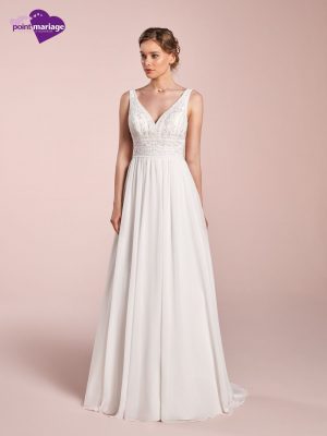 robe de mariée, robe de mariage, robe de mariée dentelle, robe de mariée fluide, robe bohème, robe princesse, robe neuve déstockage, Stock Mariage