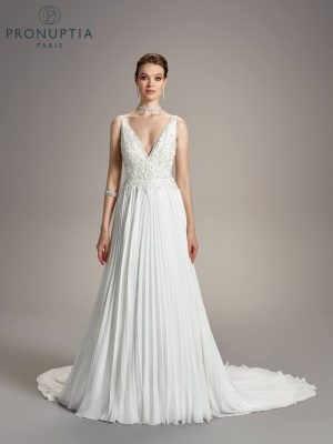 robe de mariée, robe de mariage, robe de mariée dentelle, robe de mariée fluide, robe bohème, robe neuve déstockage, Stock Mariage