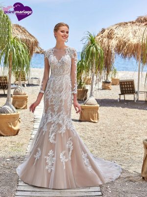 robe de mariée, robe de mariage, robe de mariée dentelle, robe sirène, robe bohème, robe neuve déstockage, Stock Mariage