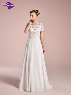 robe de mariée, robe de mariage, robe de mariée dentelle, robe de mariée fluide, robe bohème, robe neuve déstockage, Stock Mariage