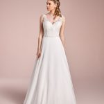 robe de mariée, robe de mariage, robe de mariée dentelle, robe de mariée fluide, robe bohème, robe neuve déstockage, Stock Mariage