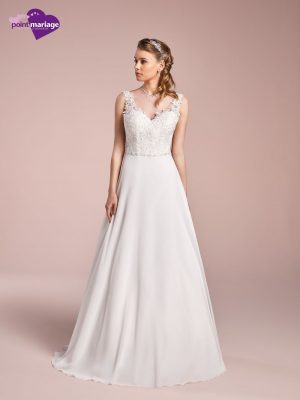 robe de mariée, robe de mariage, robe de mariée dentelle, robe de mariée fluide, robe bohème, robe neuve déstockage, Stock Mariage