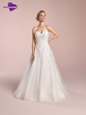 obe de mariée, robe de mariage, robe de mariée dentelle, robe de mariée fluide, robe bohème, robe neuve déstockage, Stock Mariage