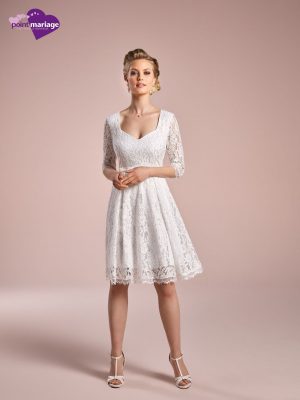 robe de mariée, robe de mariage, robe de mariée dentelle, robe de mariée fluide, robe bohème, robe neuve déstockage, Stock Mariage