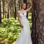 robe de mariée, robe de mariage, robe de mariée dentelle, robe sirène, robe de mariée fluide, robe neuve déstockage, Stock Mariage