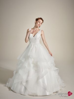 robe de mariée, robe de mariage, robe de mariée dentelle, robe princesse, robe neuve déstockage, Stock Mariage