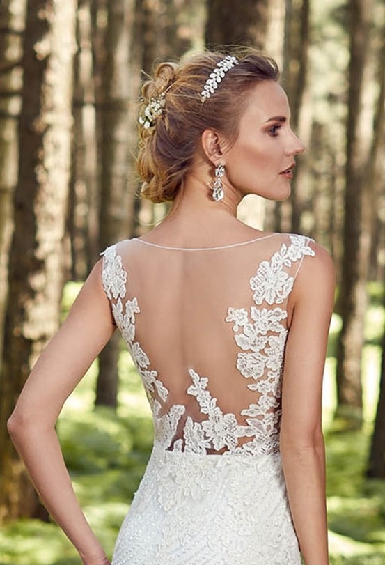 robe de mariée, robe de mariage, robe de mariée dentelle, robe sirène, robe de mariée fluide, robe neuve déstockage, Stock Mariage