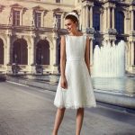 robe de mariée, robe courte mariage, robe de mariée dentelle, robe civile, robe neuve déstockage, Stock Mariage