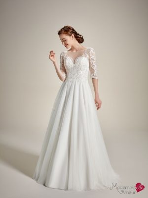 robe de mariée, robe princesse, robe de mariée dentelle, robe de mariage élégante, robe neuve déstockage, Stock Mariage