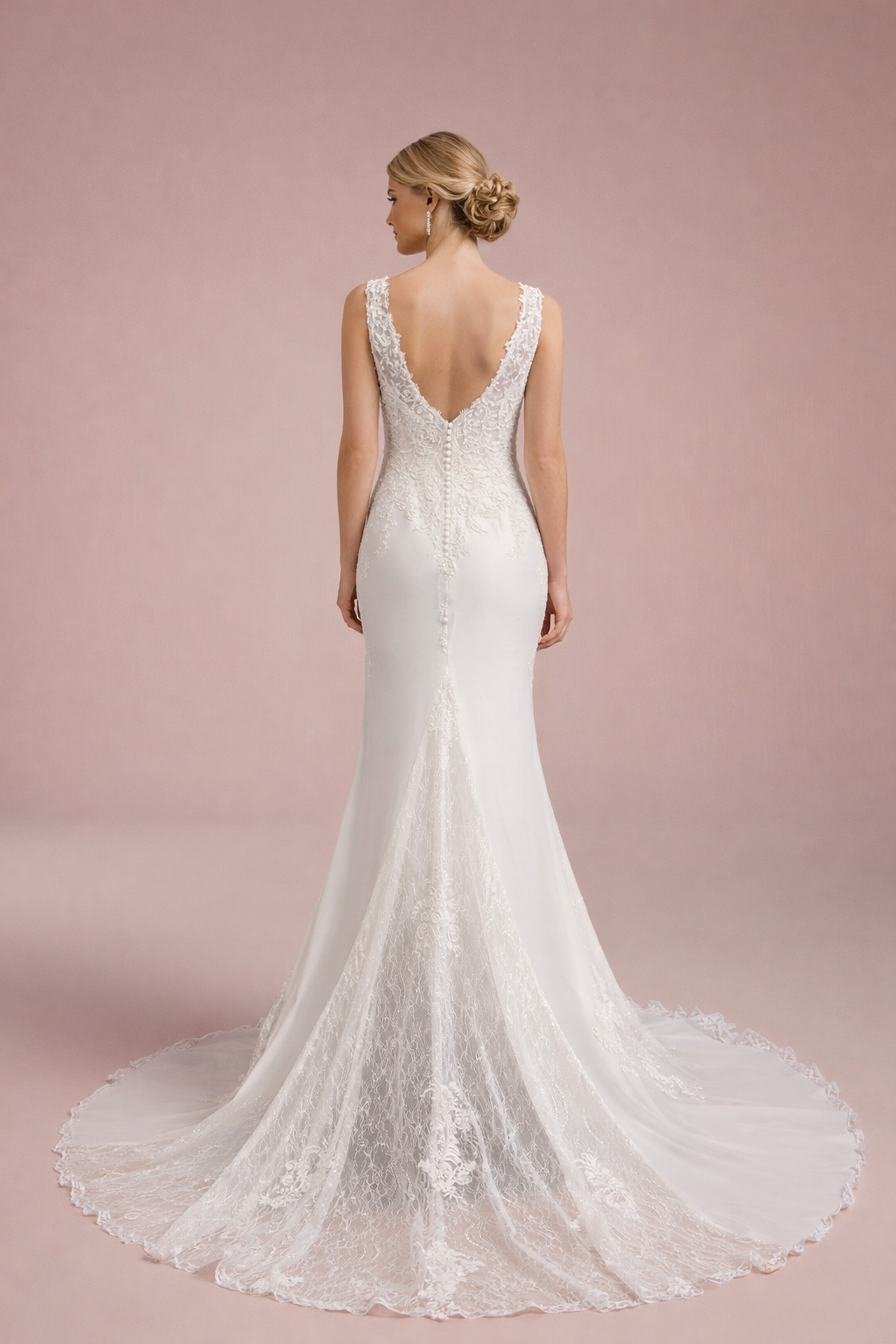 robe de mariée, dentelle, sirène, point mariage